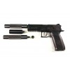 Удленнитель ствола для Пневматического пистолета ASG CZ P-09 Duty пулевой, blowback 4, 5 мм